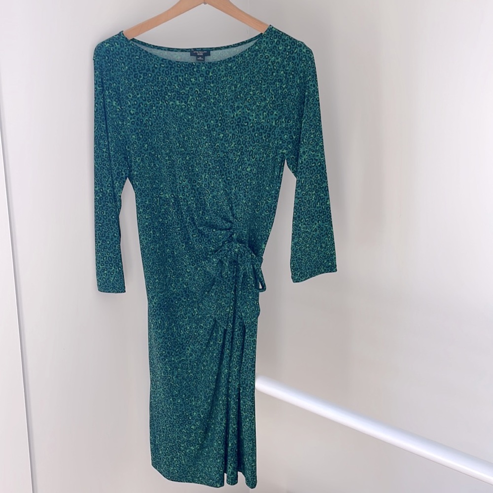Ann Taylor Factory Medium Petite Wrap Dress